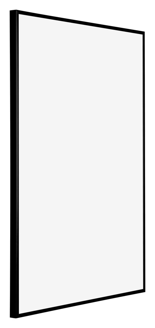 Austin Aluminium Fotolijst 29 7x42cm A3 Zwart Hoogglans Voorzijde Schuin | Yourdecoration.nl