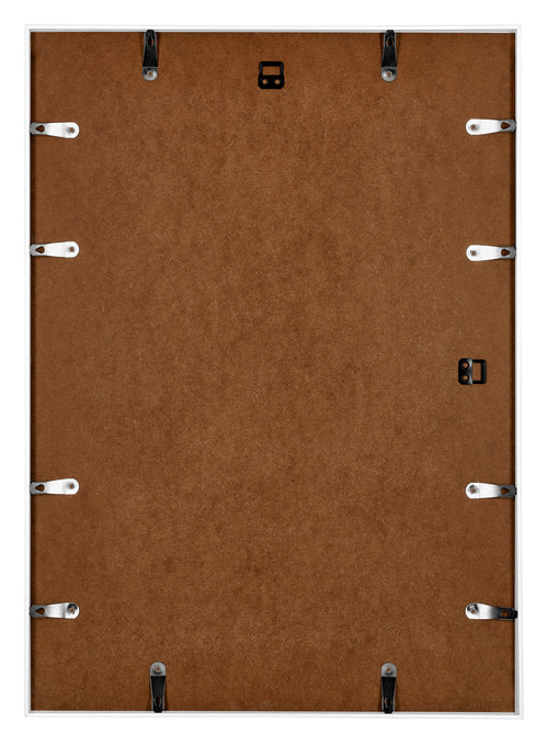 Kent Aluminium Fotolijst 30x42cm Wit Hoogglans Achterzijde | Yourdecoration.nl