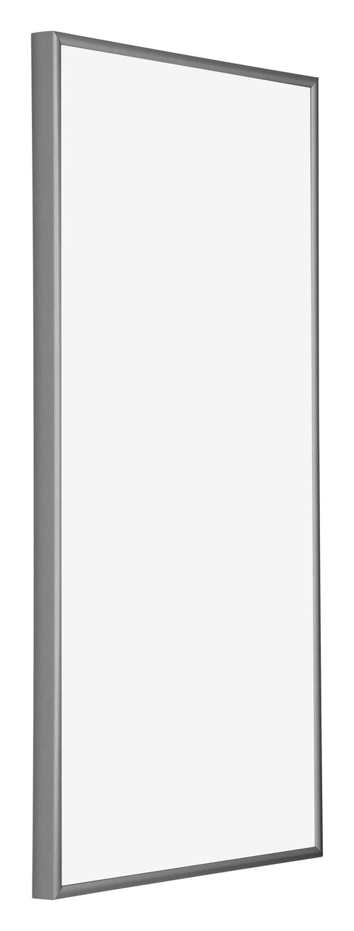 Kent Aluminium Fotolijst 30x60cm Platina Voorzijde Schuin | Yourdecoration.nl