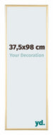 Kent Aluminium Fotolijst 37 5x98cm Goud Voorzijde Maat | Yourdecoration.nl