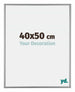 Kent Aluminium Fotolijst 40x50cm Platina Voorzijde Maat | Yourdecoration.nl