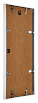 Kent Aluminium Fotolijst 40x70cm Zilver Hoogglans Achterzijde Schuin | Yourdecoration.nl
