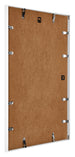 Kent Aluminium Fotolijst 42x59 4cm A2 Wit Hoogglans Achterzijde Schuin | Yourdecoration.nl
