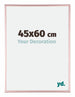 Kent Aluminium Fotolijst 45x60cm Koper Voorzijde Maat | Yourdecoration.nl