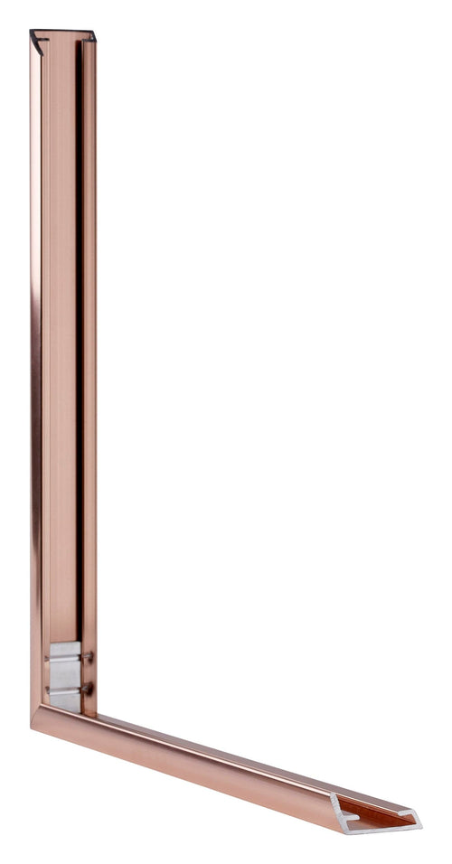 Kent Aluminium Fotolijst 48x67cm Koper Detail Doorsnede | Yourdecoration.nl