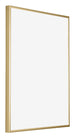 Kent Aluminium Fotolijst 56x71cm Goud Voorzijde Schuin | Yourdecoration.nl