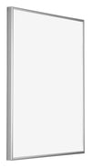 Kent Aluminium Fotolijst 56x71cm Zilver Hoogglans Voorzijde Schuin | Yourdecoration.nl