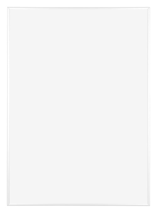 Kent Aluminium Fotolijst 59x84cm Wit Hoogglans Voorzijde | Yourdecoration.nl