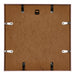 Kent Aluminium Fotolijst 60x60cm Koper Achterzijde | Yourdecoration.nl