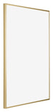 Kent Aluminium Fotolijst 60x84cm Goud Voorzijde Schuin | Yourdecoration.nl