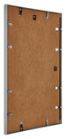 Kent Aluminium Fotolijst 60x84cm Platina Achterzijde Schuin | Yourdecoration.nl