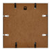 Kent Aluminium Fotolijst 70x70cm Wit Hoogglans Achterzijde | Yourdecoration.nl