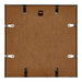Kent Aluminium Fotolijst 70x70cm Zilver Hoogglans Achterzijde | Yourdecoration.nl