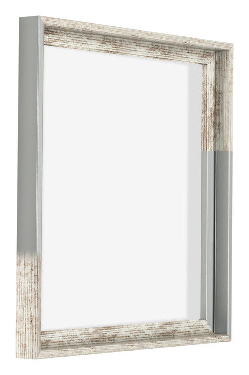 Lyon MDF Baklijst 1 1 Wit Vintage Voorzijde Schuin | Yourdecoration.nl