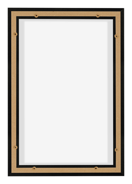 Lyon MDF Baklijst 2 3 Zwart Mat Achterzijde | Yourdecoration.nl