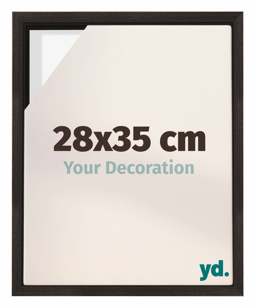 Lyon MDF Baklijst 28x35cm Donker Eiken Voorzijde Maat | Yourdecoration.nl