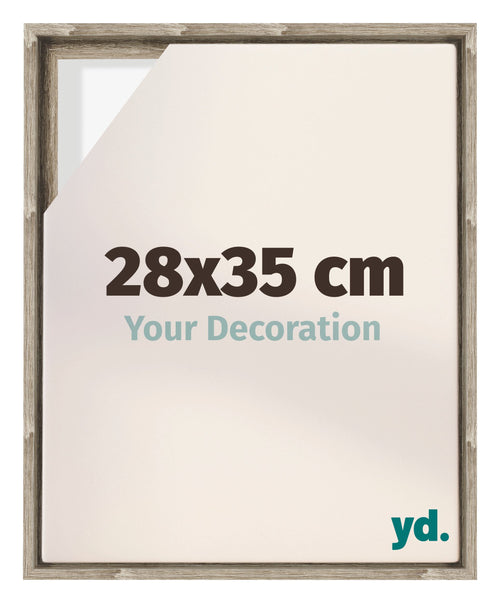 Lyon MDF Baklijst 28x35cm Sonoma Eiken Voorzijde Maat | Yourdecoration.nl