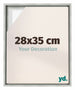 Lyon MDF Baklijst 28x35cm Zilver Mat Voorzijde Maat | Yourdecoration.nl