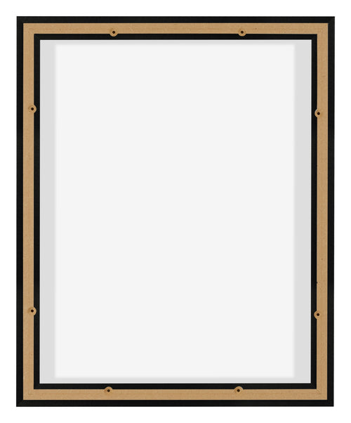 Lyon MDF Baklijst 4 5 Zwart Mat Achterzijde | Yourdecoration.nl