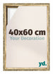 Lyon MDF Baklijst 40x60cm Goud Antiek Voorzijde Maat | Yourdecoration.nl