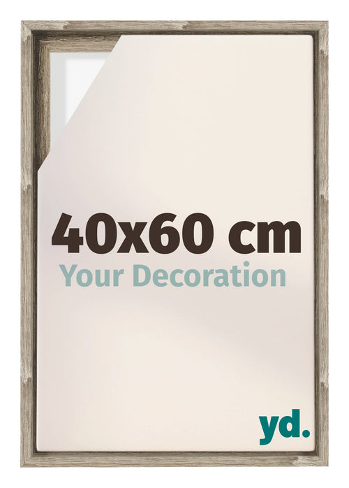 Lyon MDF Baklijst 40x60cm Sonoma Eiken Voorzijde Maat | Yourdecoration.nl