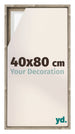 Lyon MDF Baklijst 40x80cm Sonoma Eiken Voorzijde Maat | Yourdecoration.nl