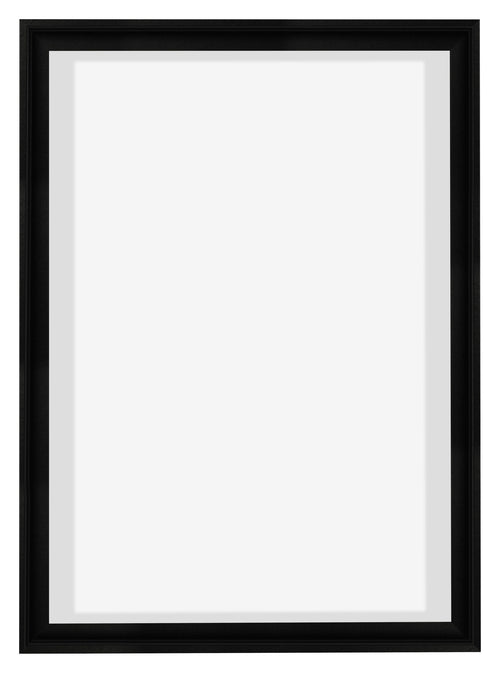 Lyon MDF Baklijst 5 7 Zwart Mat Voorzijde | Yourdecoration.nl