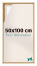 Lyon MDF Baklijst 50x100cm Beuken Voorzijde Maat | Yourdecoration.nl