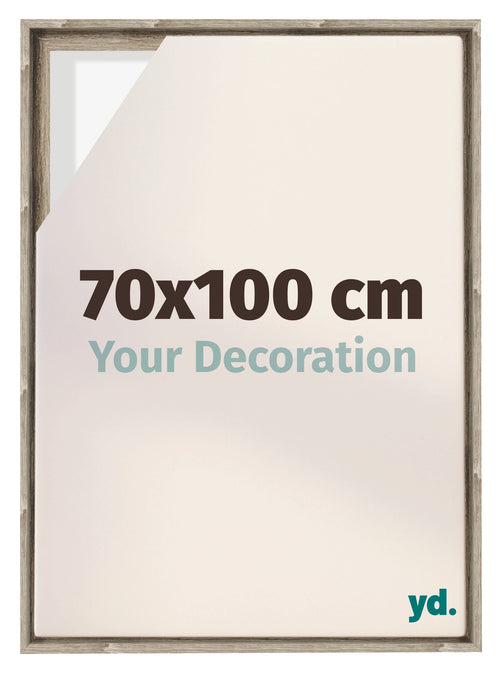 Lyon MDF Baklijst 70x100cm Sonoma Eiken Voorzijde Maat | Yourdecoration.nl