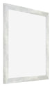 Mura MDF Fotolijst 20x20cm Zilver Glanzend Vintage Voorzijde Schuin | Yourdecoration.nl