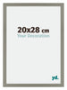 Mura MDF Fotolijst 20x28cm Grijs Voorzijde Maat | Yourdecoration.nl