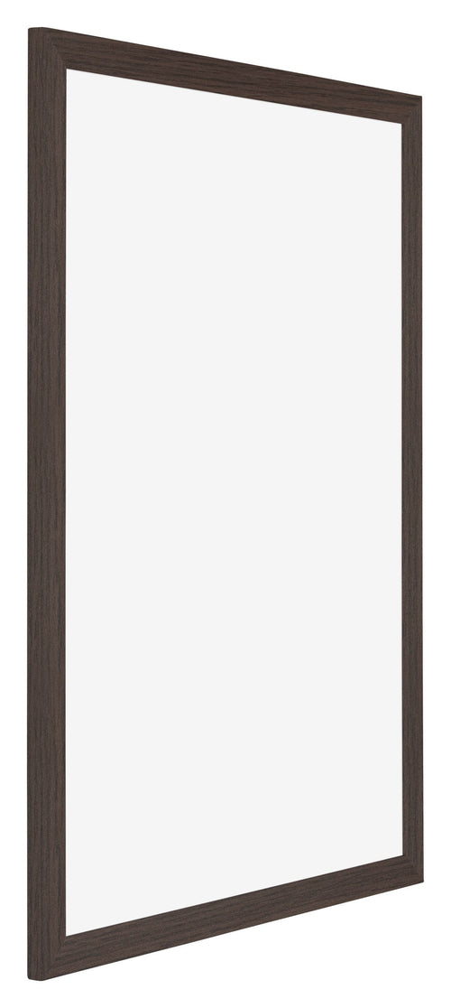 Mura MDF Fotolijst 20x28cm Eiken Donker Voorzijde Schuin | Yourdecoration.nl