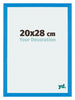 Mura MDF Fotolijst 20x28cm Helder Blauw Voorzijde Maat | Yourdecoration.nl