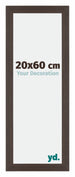 Mura MDF Fotolijst 20x60cm Eiken Donker Voorzijde Maat | Yourdecoration.nl