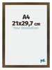 Mura MDF Fotolijst 21x29 7cm A4 Brons Decor Voorzijde Maat | Yourdecoration.nl