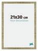 Mura MDF Fotolijst 21x30cm Goud Antiek Voorzijde Maat | Yourdecoration.nl