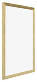 Mura MDF Fotolijst 21x30cm Goud Glanzend Voorzijde Schuin | Yourdecoration.nl