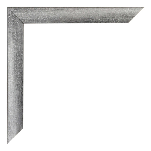 Mura MDF Fotokader 21x30cm Grijs Geveegd Detail Hoek | Yourdecoration.nl