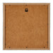Mura MDF Fotolijst 25x25cm Zilver Glanzend Vintage Achterzijde | Yourdecoration.nl