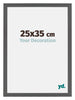 Mura MDF Fotolijst 25x35cm Antraciet Maat | Yourdecoration.nl