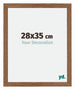 Mura MDF Fotolijst 28x35cm Eiken Rustiek Voorzijde Maat | Yourdecoration.nl