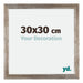 Mura MDF Fotolijst 30x30cm Metaal Vintage Voorzijde Maat | Yourdecoration.nl