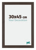 Mura MDF Fotolijst 30x45cm Eiken Donker Voorzijde Maat | Yourdecoration.nl