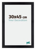 Mura MDF Fotolijst 30x45cm Zwart Mat Voorzijde Maat | Yourdecoration.nl