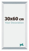 Mura MDF Fotolijst 30x60cm Aluminium Geborsteld Voorzijde Maat | Yourdecoration.nl