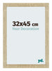 Mura MDF Fotolijst 32x45cm Sonoma Eiken Voorzijde Maat | Yourdecoration.nl