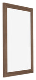 Mura MDF Fotolijst 32x45cm Walnoot Donker Voorzijde Schuin | Yourdecoration.nl