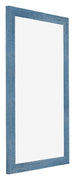 Mura MDF Fotolijst 33x48cm Helder Blauw Geveegd Voorzijde Schuin | Yourdecoration.nl