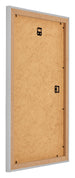 Mura MDF Fotolijst 33x48cm Mat Zilver Achterzijde Schuin | Yourdecoration.nl