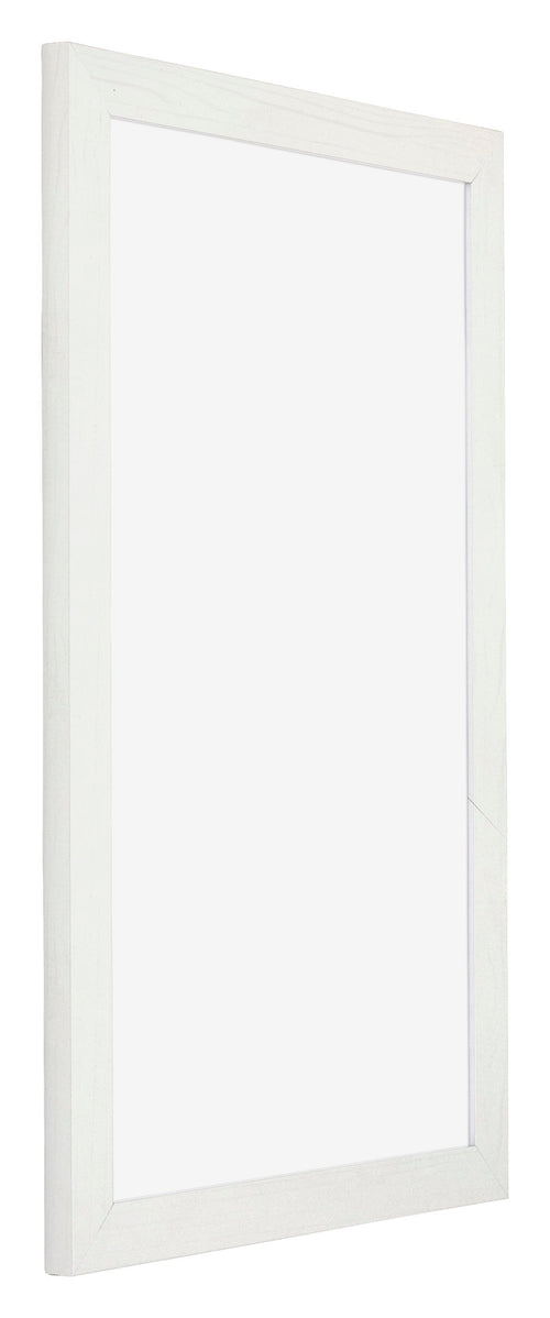 Mura MDF Fotolijst 33x48cm Wit Geveegd Voorzijde Schuin | Yourdecoration.nl